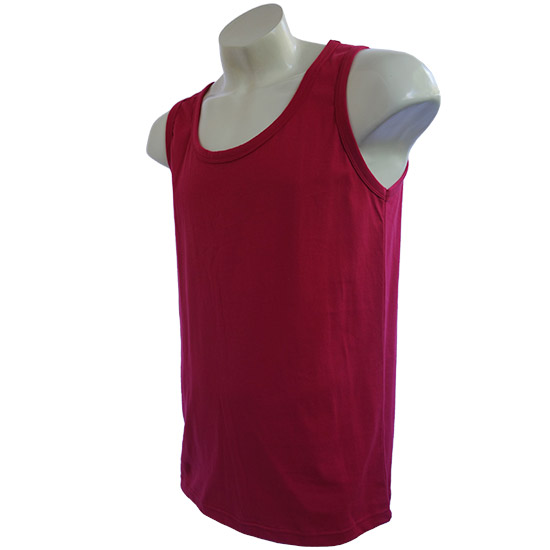 (T07S) Singlet Men Style (2026) Cherry 07