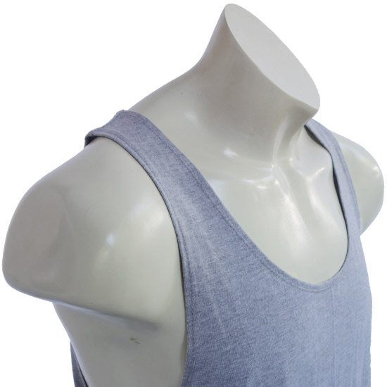 (T14S) Lustful Singlet - The Lustful singlet is a lover cut, larger orm opening singlet with minimalistic sewing - style shirt ready for your own custom printing in Bali