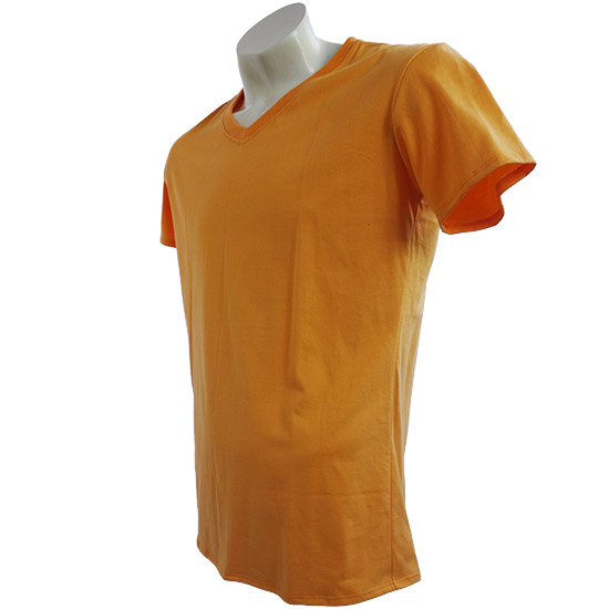 (T16S) Troy V-neck - The Troy style shirt is our most modern cut tshirt now also available in this neck. With the smaller arm opening making them more tight fit and the shorter arms and all sewings with the most minimalistic style. With the larger neck opening and the rounded bottom it is a perfect slim cut. Look at the standard (T13S) Troy T-shirt. - style shirt ready for your own custom printing in Bali